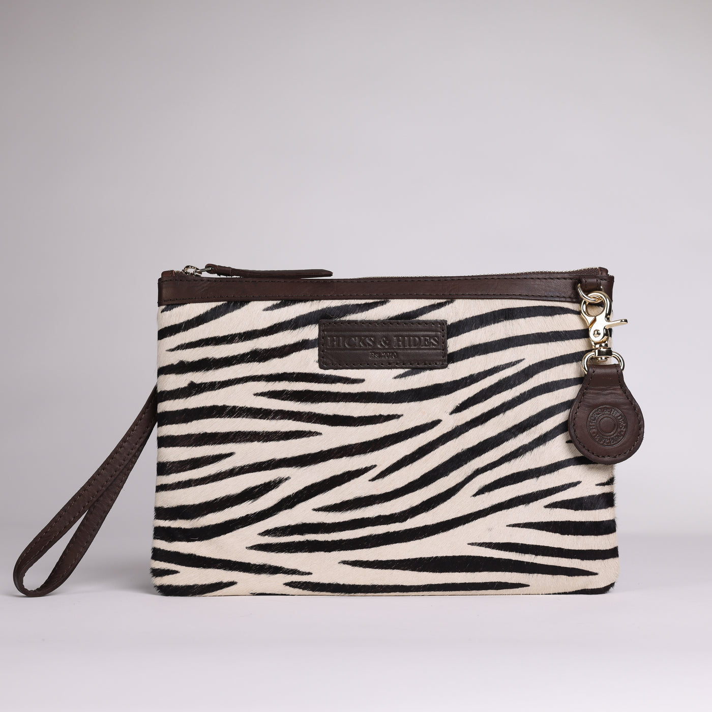 Zebra Clutch Bag
