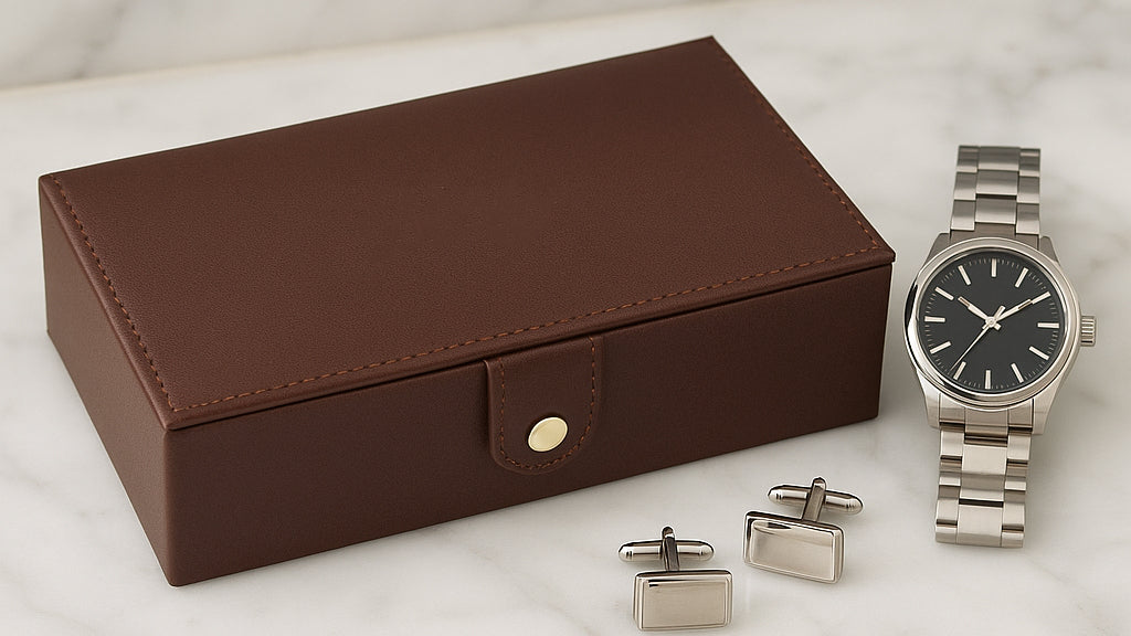 CUFFLINK & WATCH BOXES