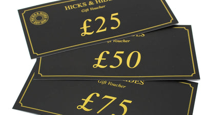 GIFT CARDS-Hicks and Hides