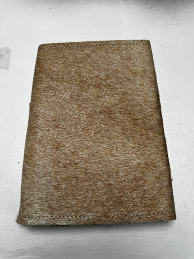 Cowhide notepad