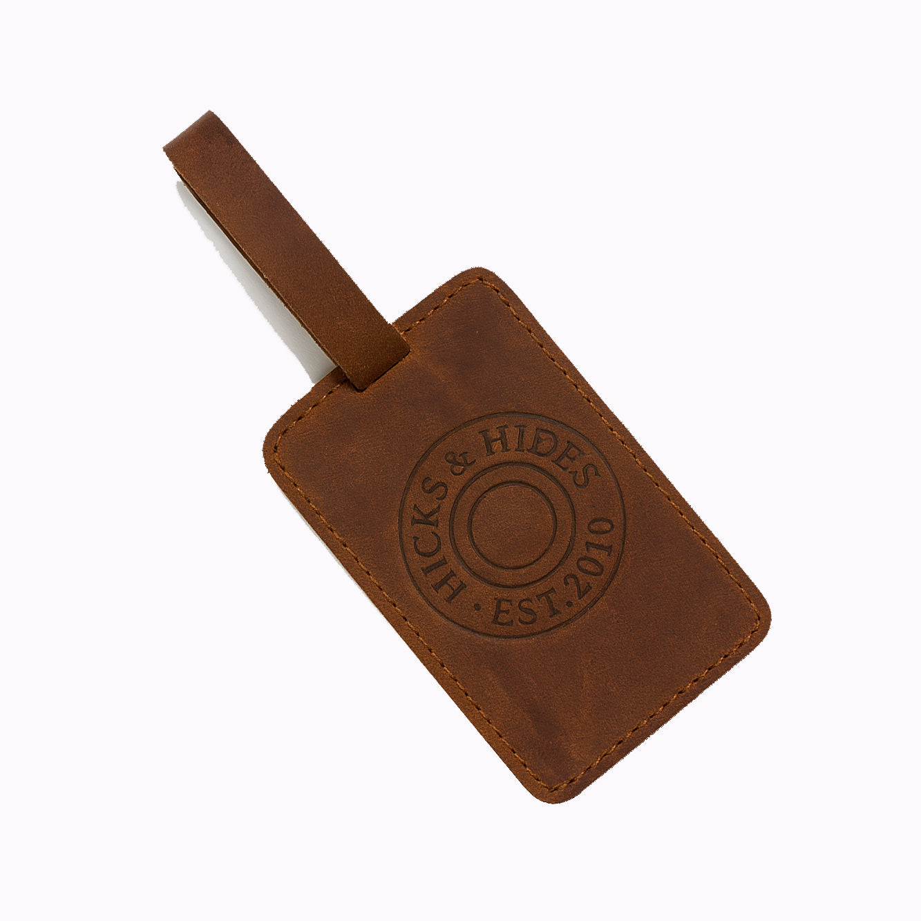 Leather Luggage Tag