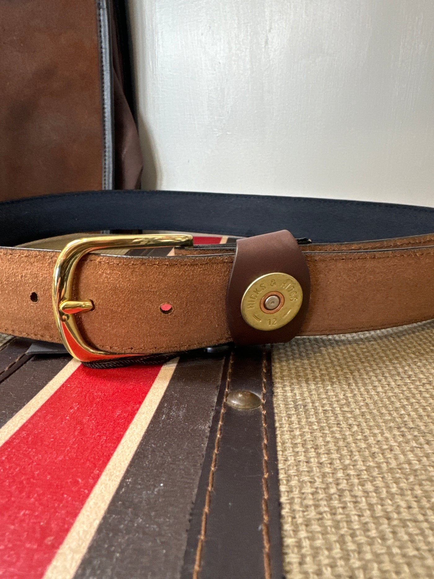 Tan Suede belt