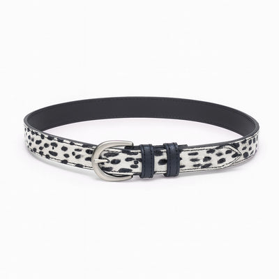 Dalmation Print Belt