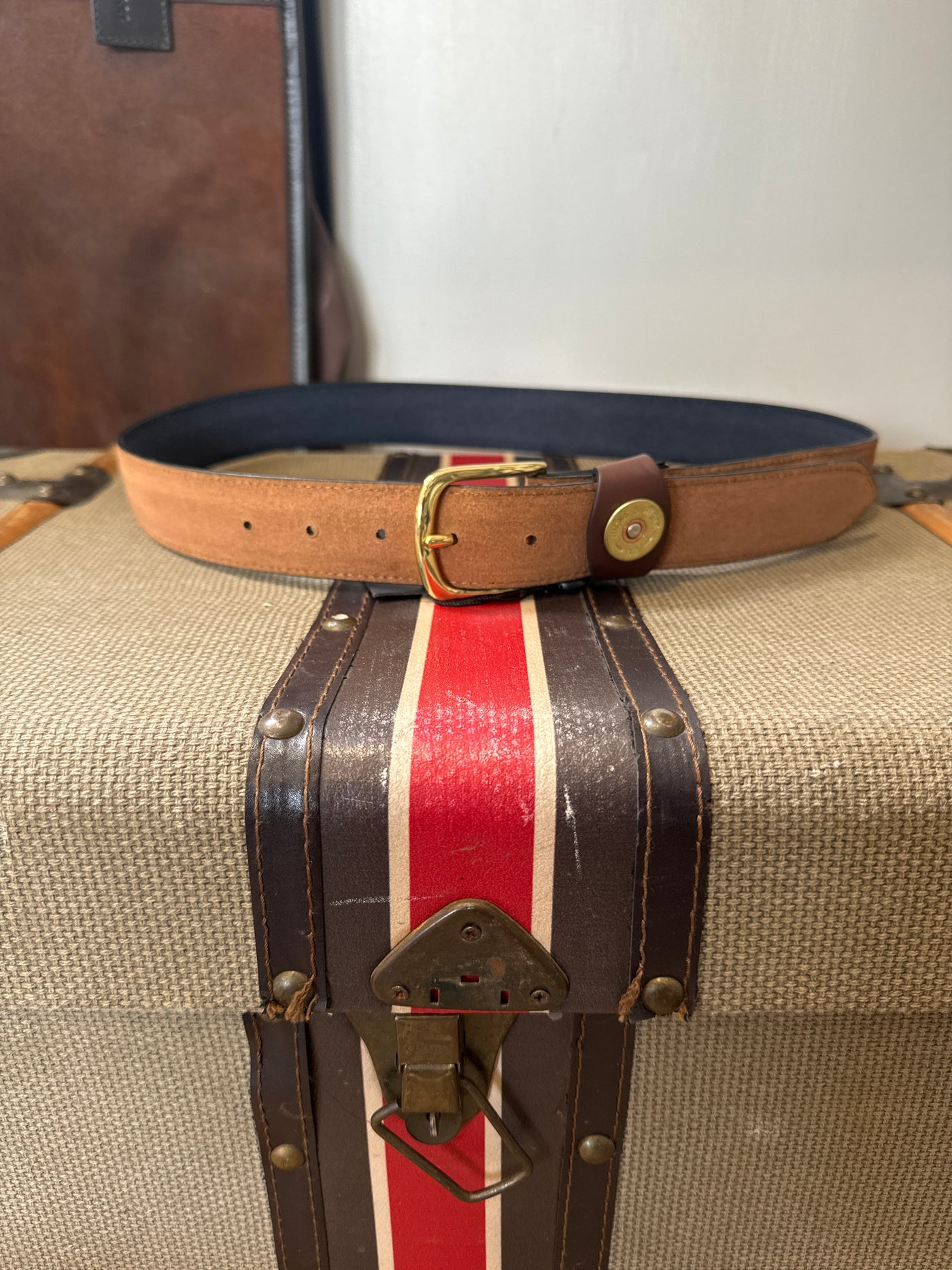 Tan Suede belt