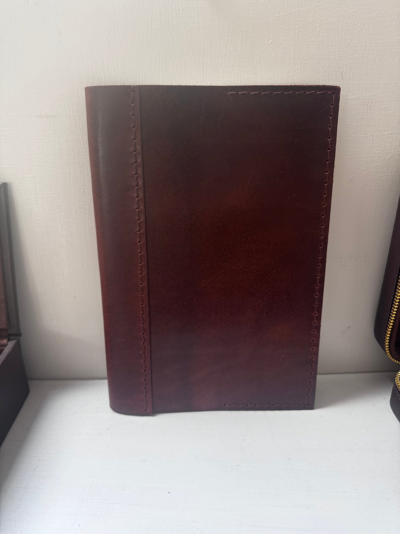 Leather notepad