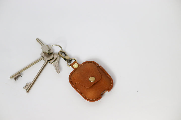 Cover 3rd Generation Airpod Keychain Case Black Gunetal Ipod