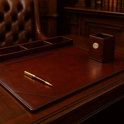 Leather Cartridge Pen Holder