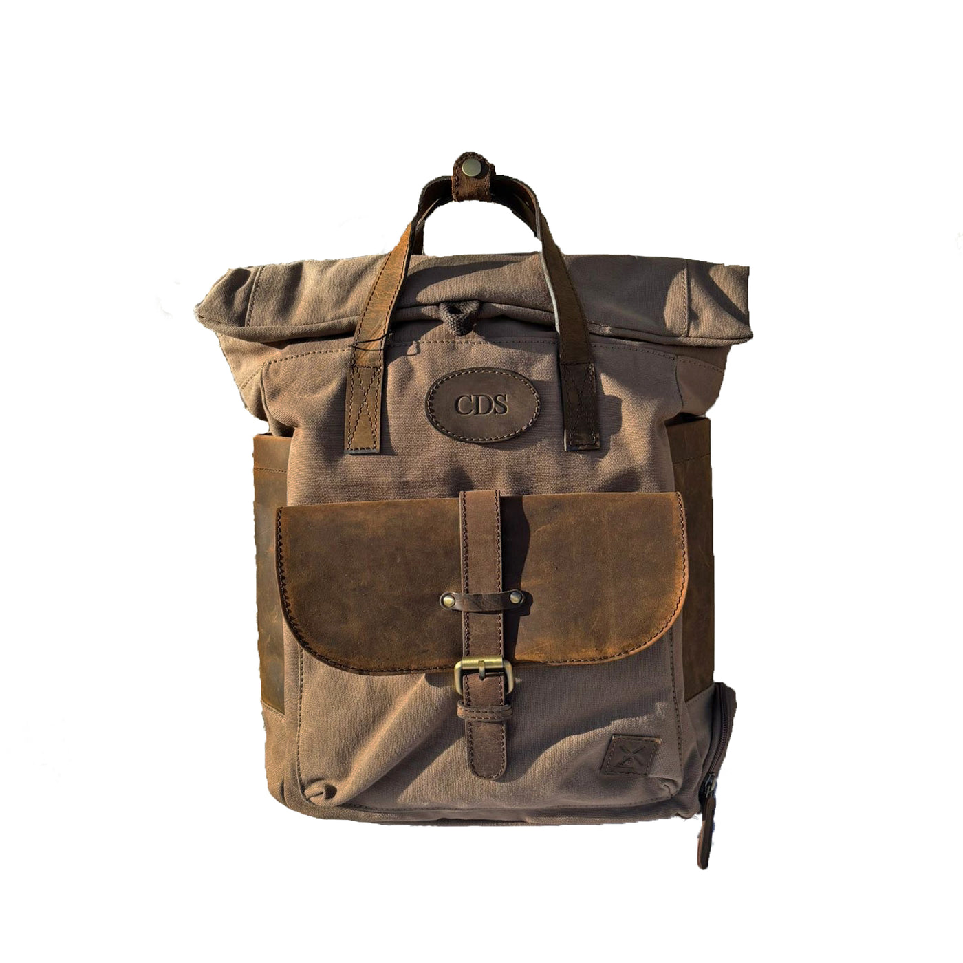Canvas & Leather Rucksack