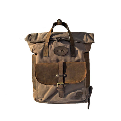 Canvas & Leather Rucksack