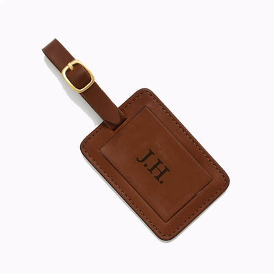 Leather Luggage Tag