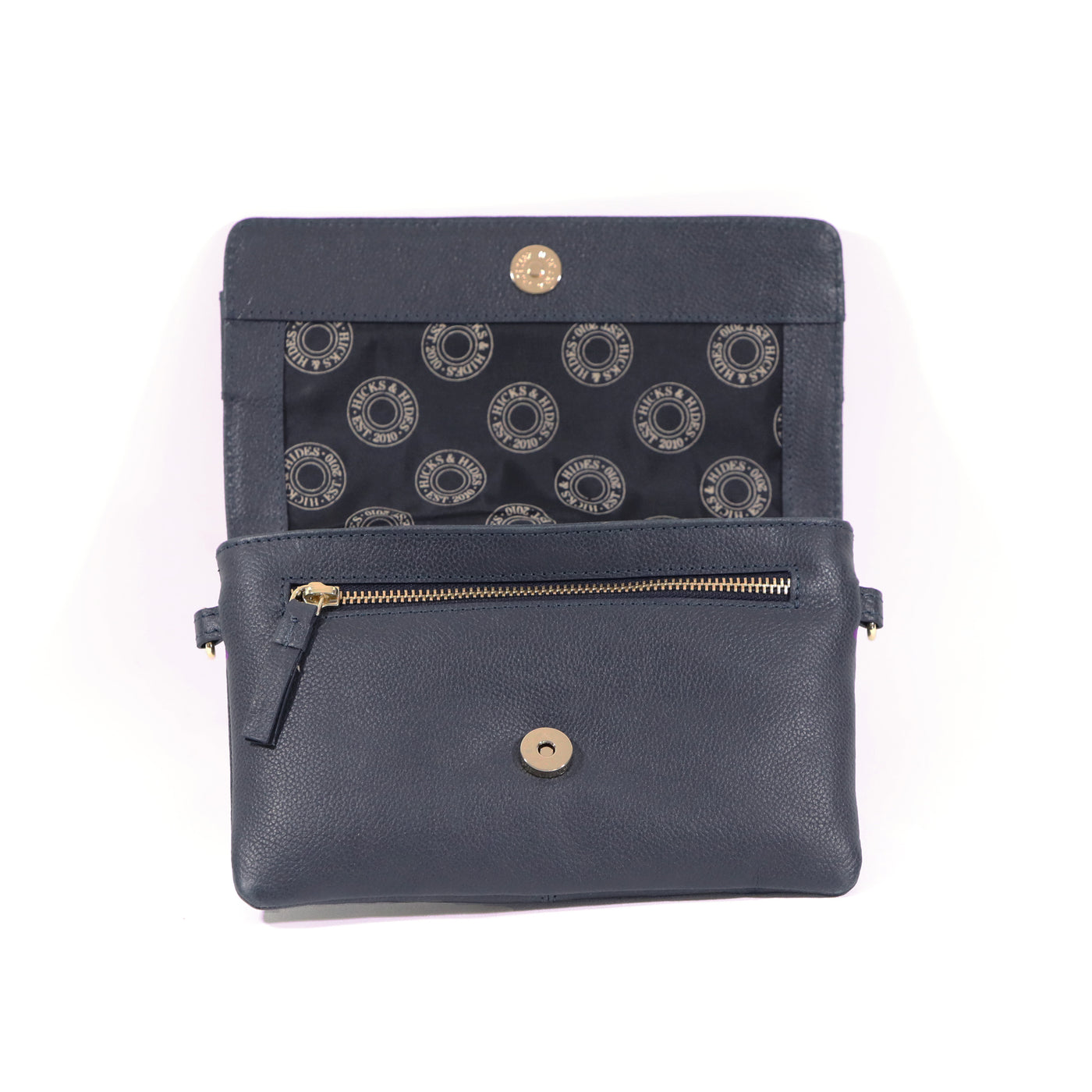 Malmesbury Bit Clutch Bag Navy