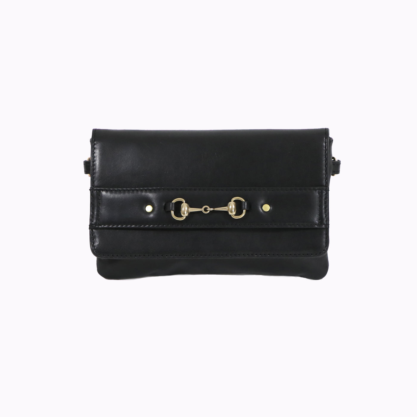 Malmesbury Bit Clutch Bag Black