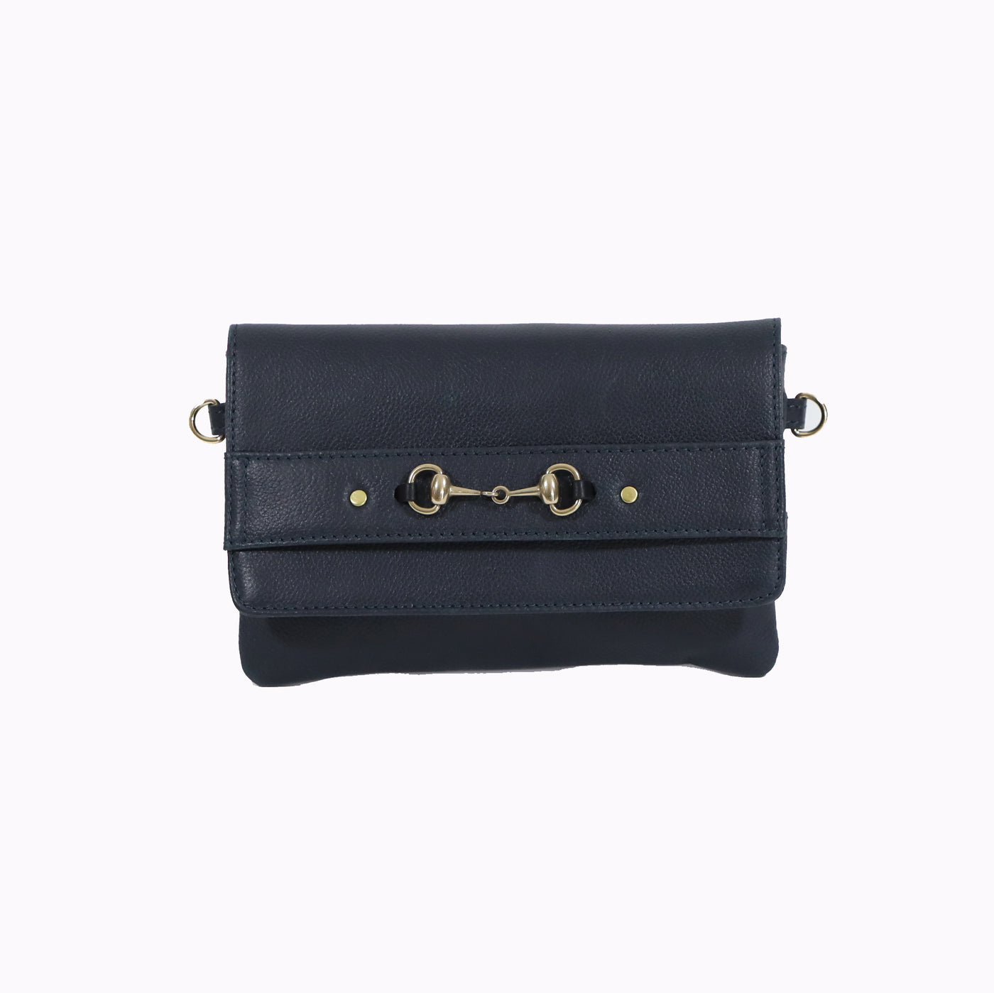 Malmesbury Bit Clutch Bag Navy