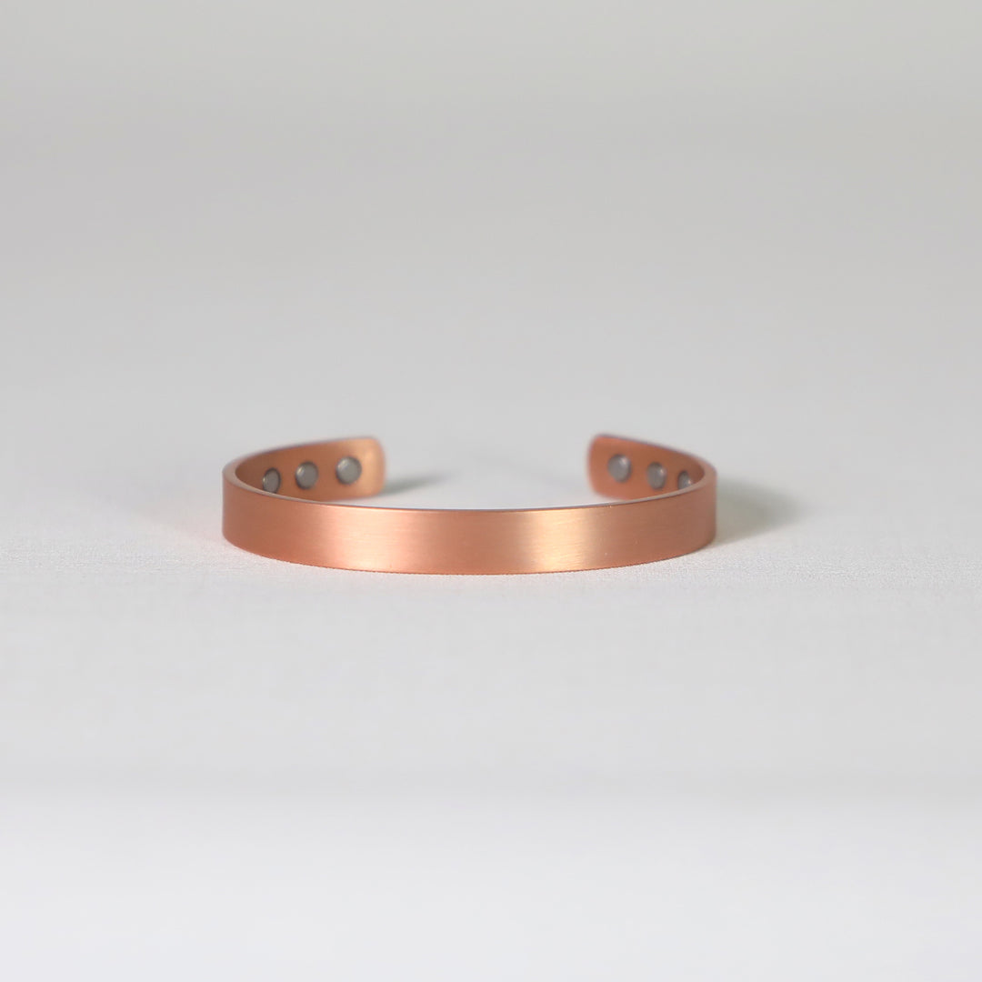 Copper and Leather Magnetics Bracelets – Hicks and Hides