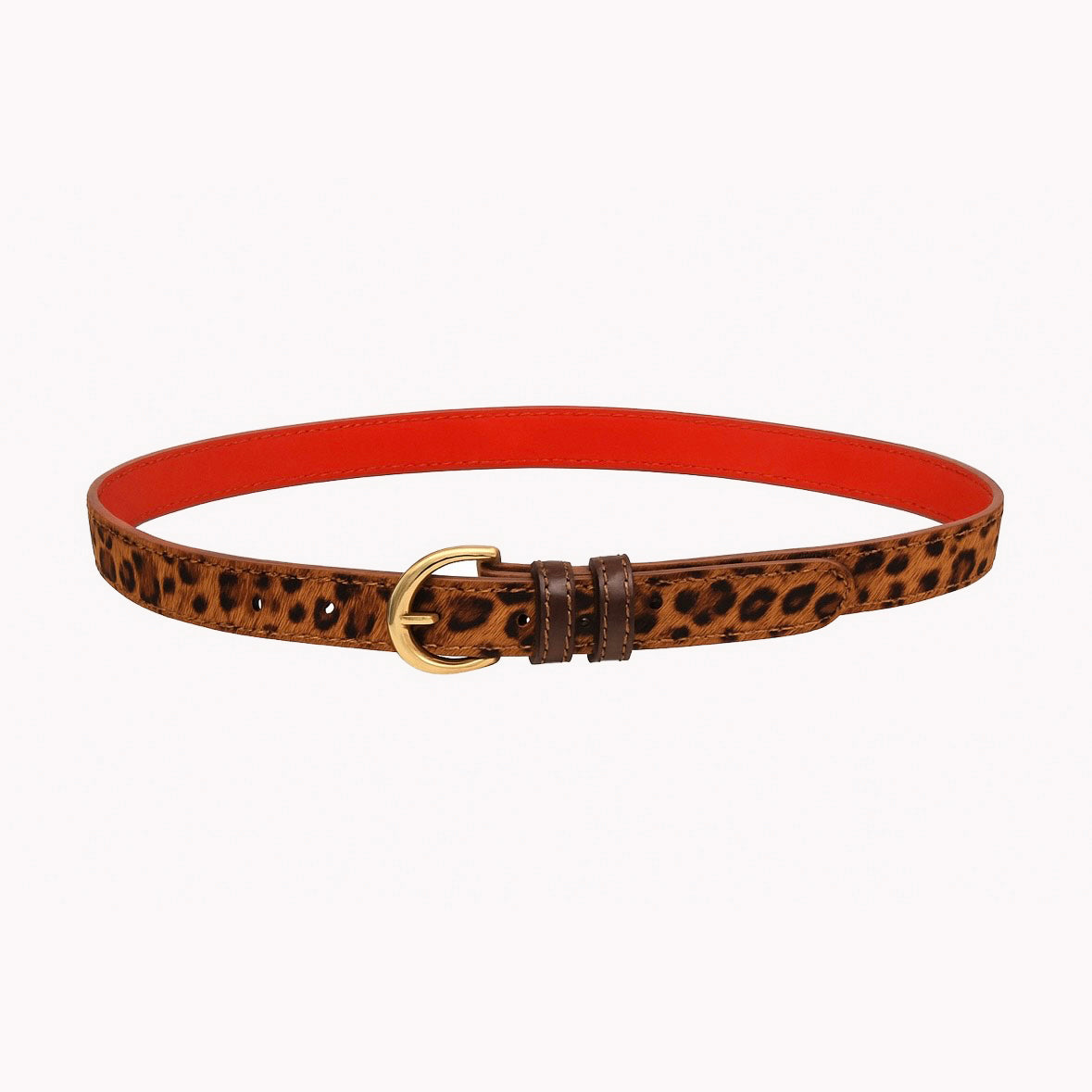 Leopard Print Belt