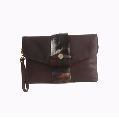 Bibury Cartridge Clutch Bag Cowhide