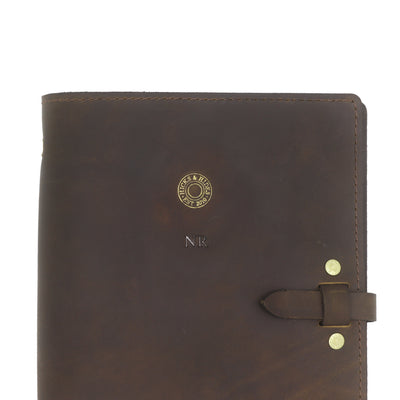 Hicks & Hides Nubuck Leather Diary and Planner
