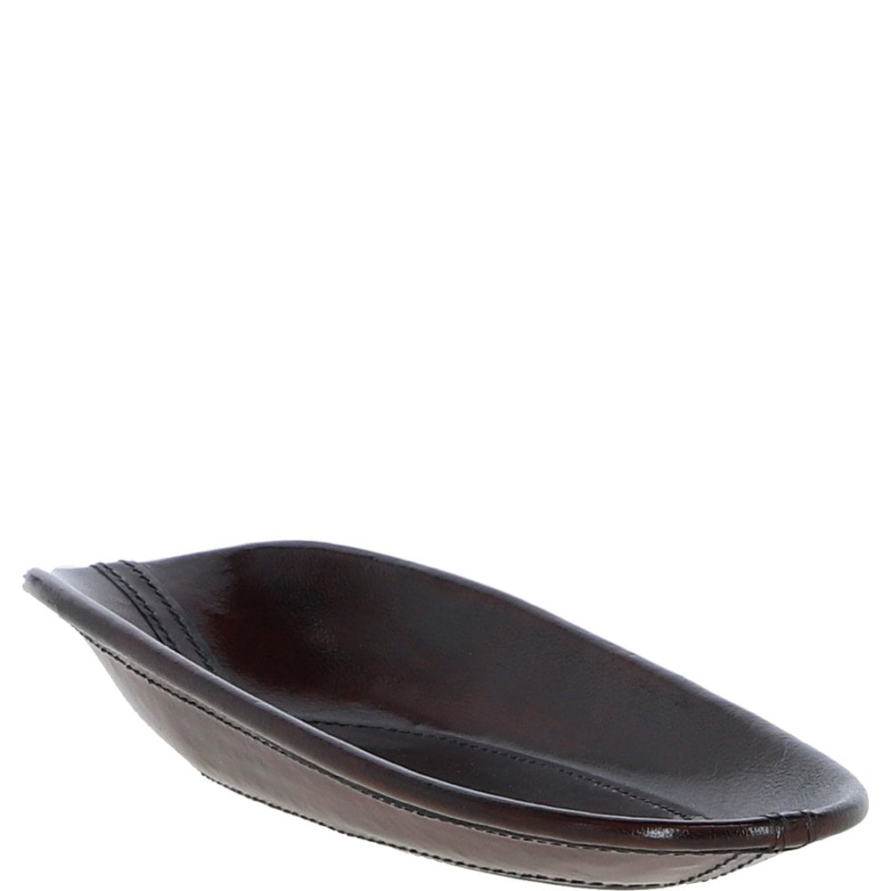 Leather key tray