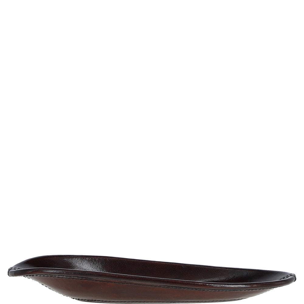 Leather key tray