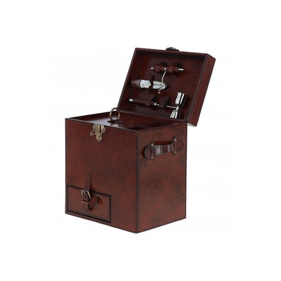Leather Mini Bar