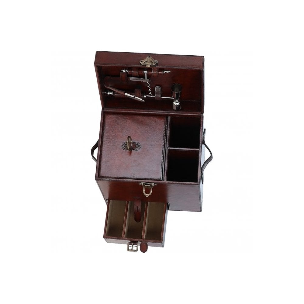 Leather Mini Bar