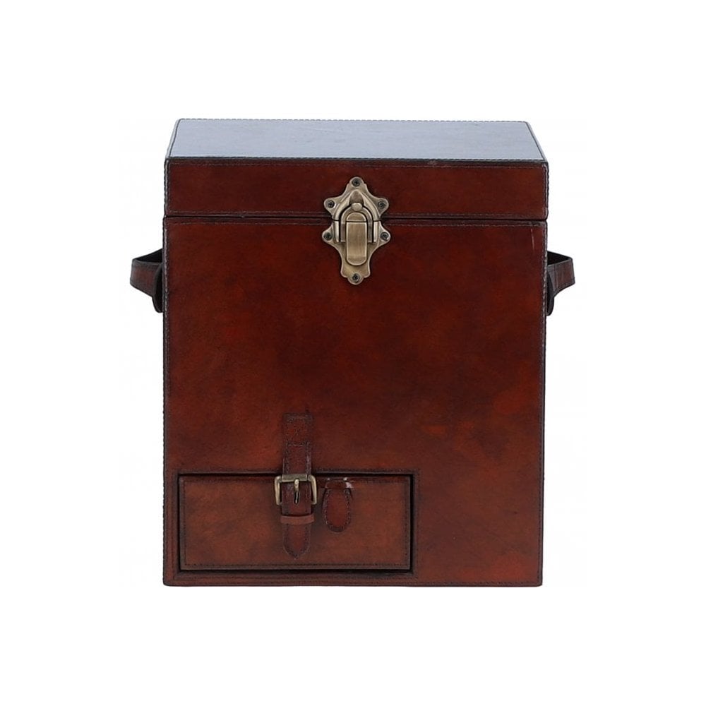 Leather Mini Bar
