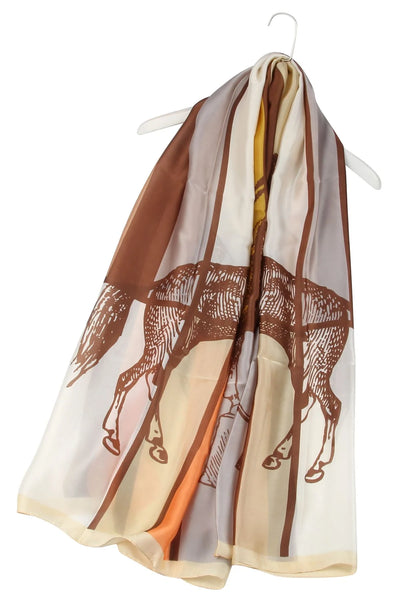 EQUESTRAIN SILK SCARF