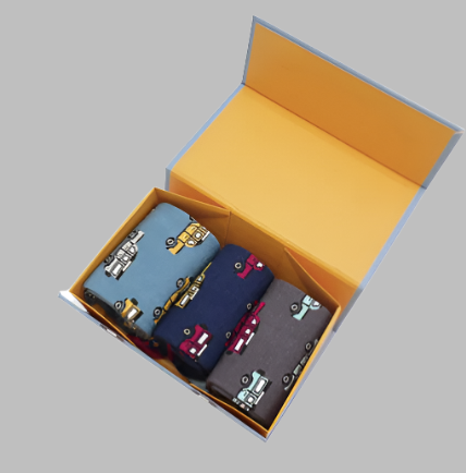 Mr Heron Gift Box Socks