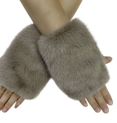 Faux Fur Gloves