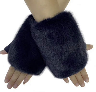 Faux Fur Gloves