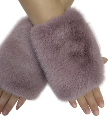 Faux Fur Gloves