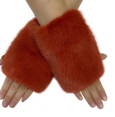 Faux Fur Gloves