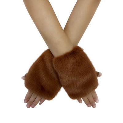 Faux Fur Gloves