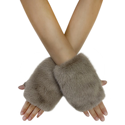 Faux Fur Gloves