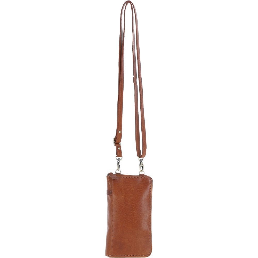 Ladies Leather Phone bag/Purse Honey