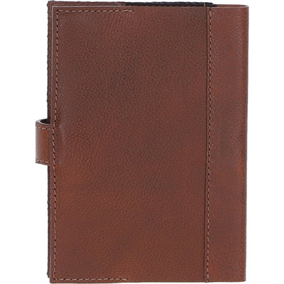 A6 Leather & Harris Tweed Notebook