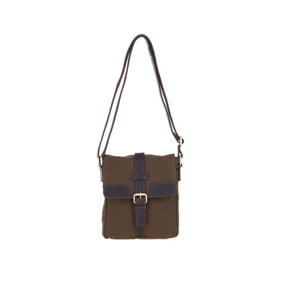 Canvas & Leather Crossbody