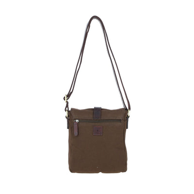 Canvas & Leather Crossbody