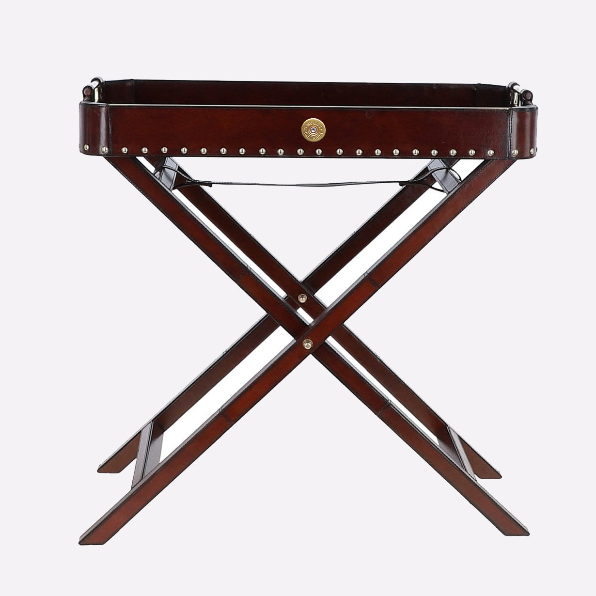 Leather Butlers Serving Tray